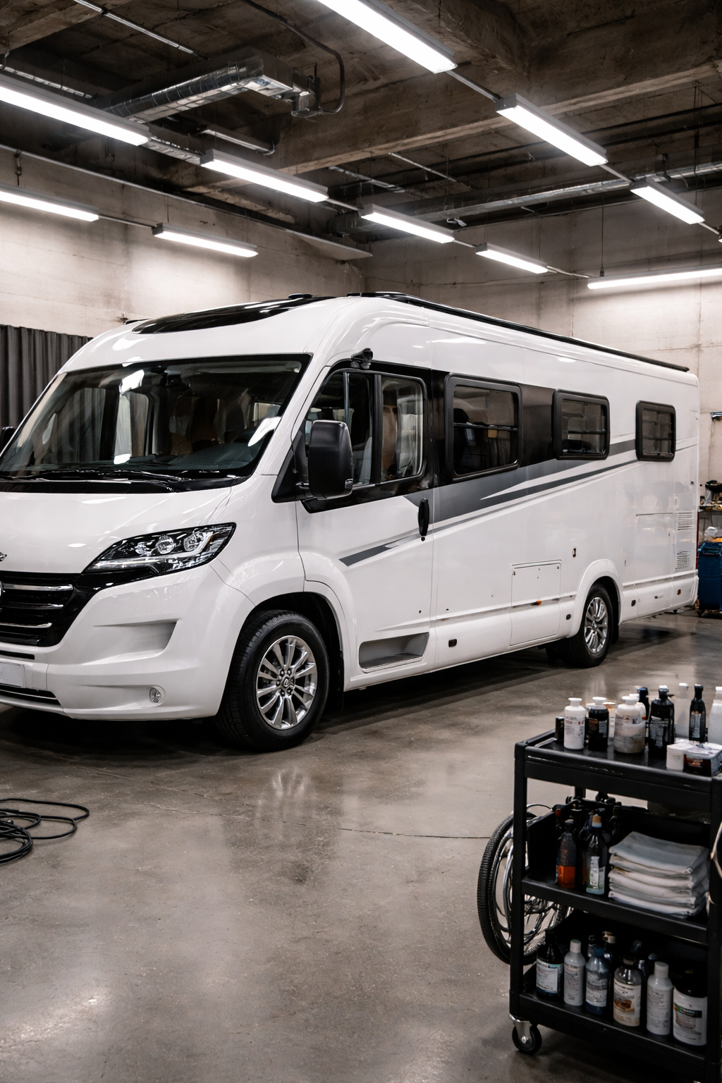 Keramikversiegelung Wohnmobil Diepholz – Ergebnis