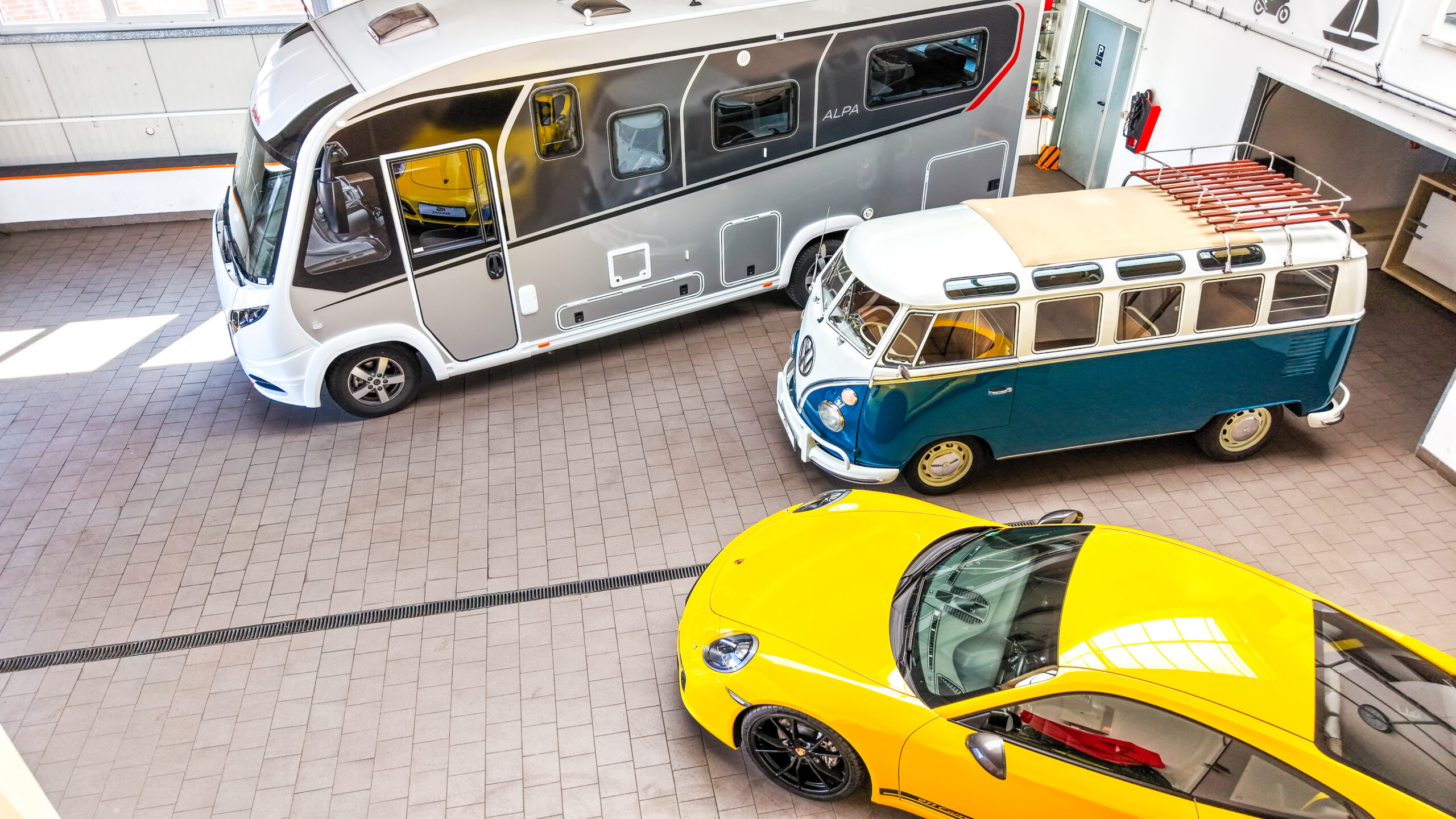 Wohnmobil Keramikschutz – Reinigungsresultat nach professioneller Versiegelung